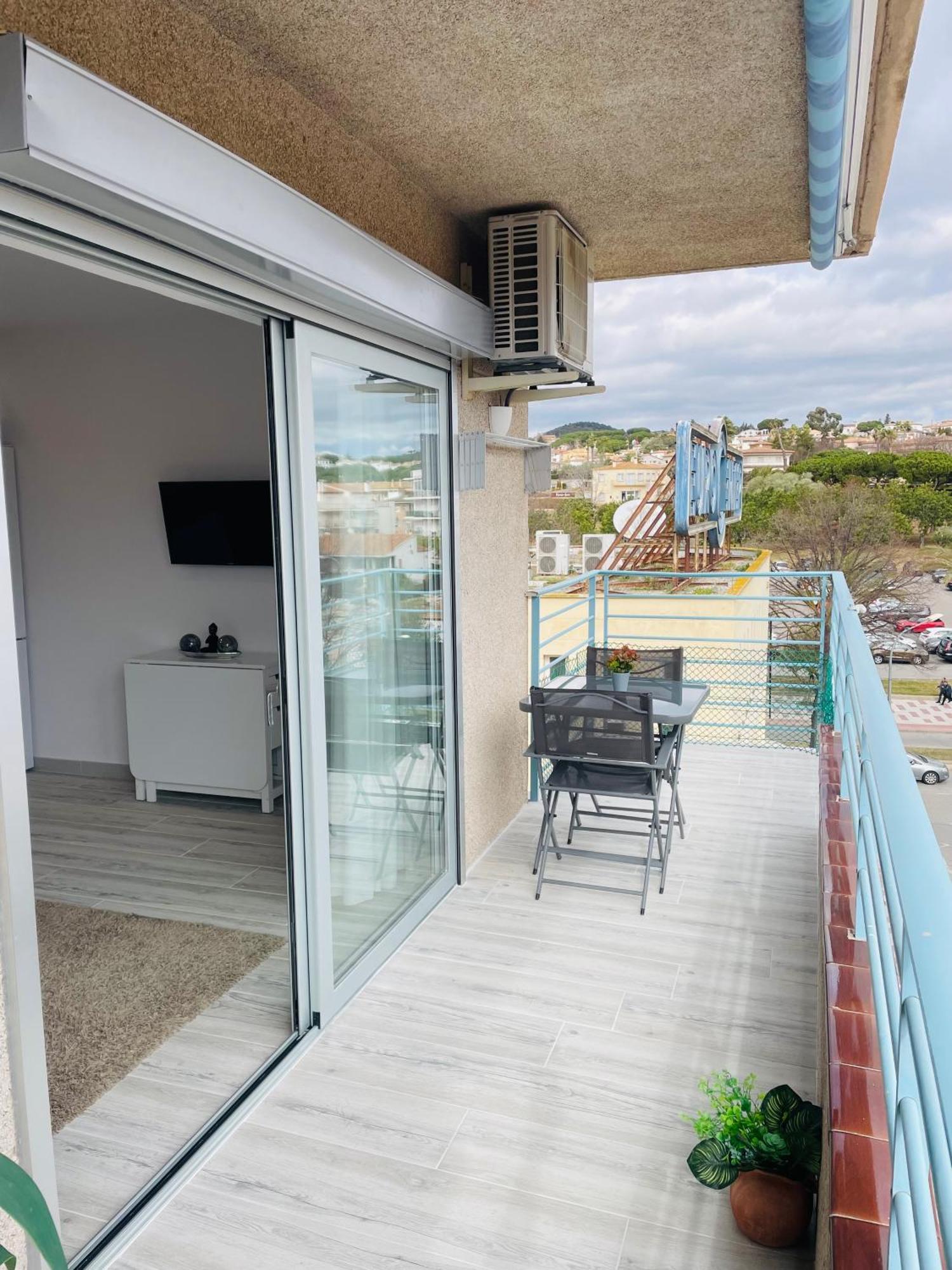 Apartamento con Balcón y Piscina Platja d'Aro Exterior foto