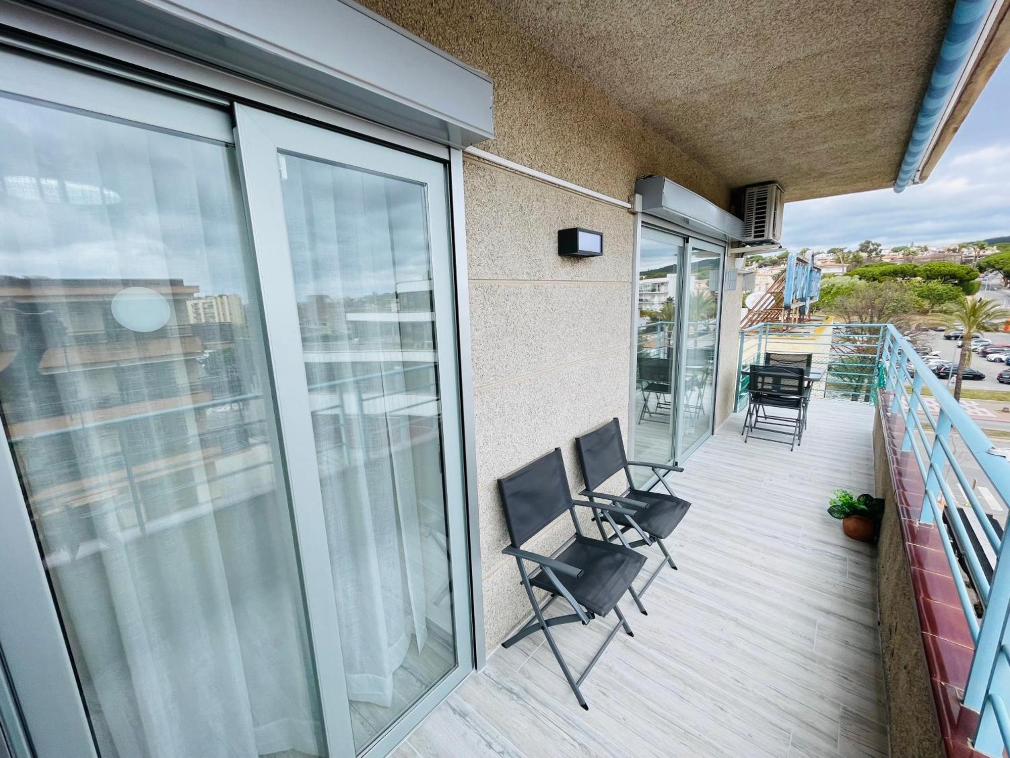 Apartamento con Balcón y Piscina Platja d'Aro Exterior foto