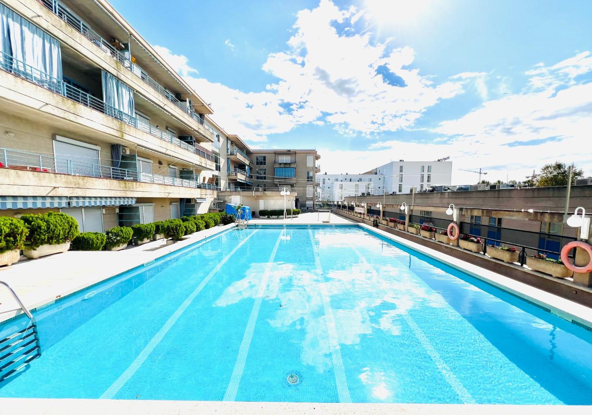 Apartamento con Balcón y Piscina Platja d'Aro Exterior foto