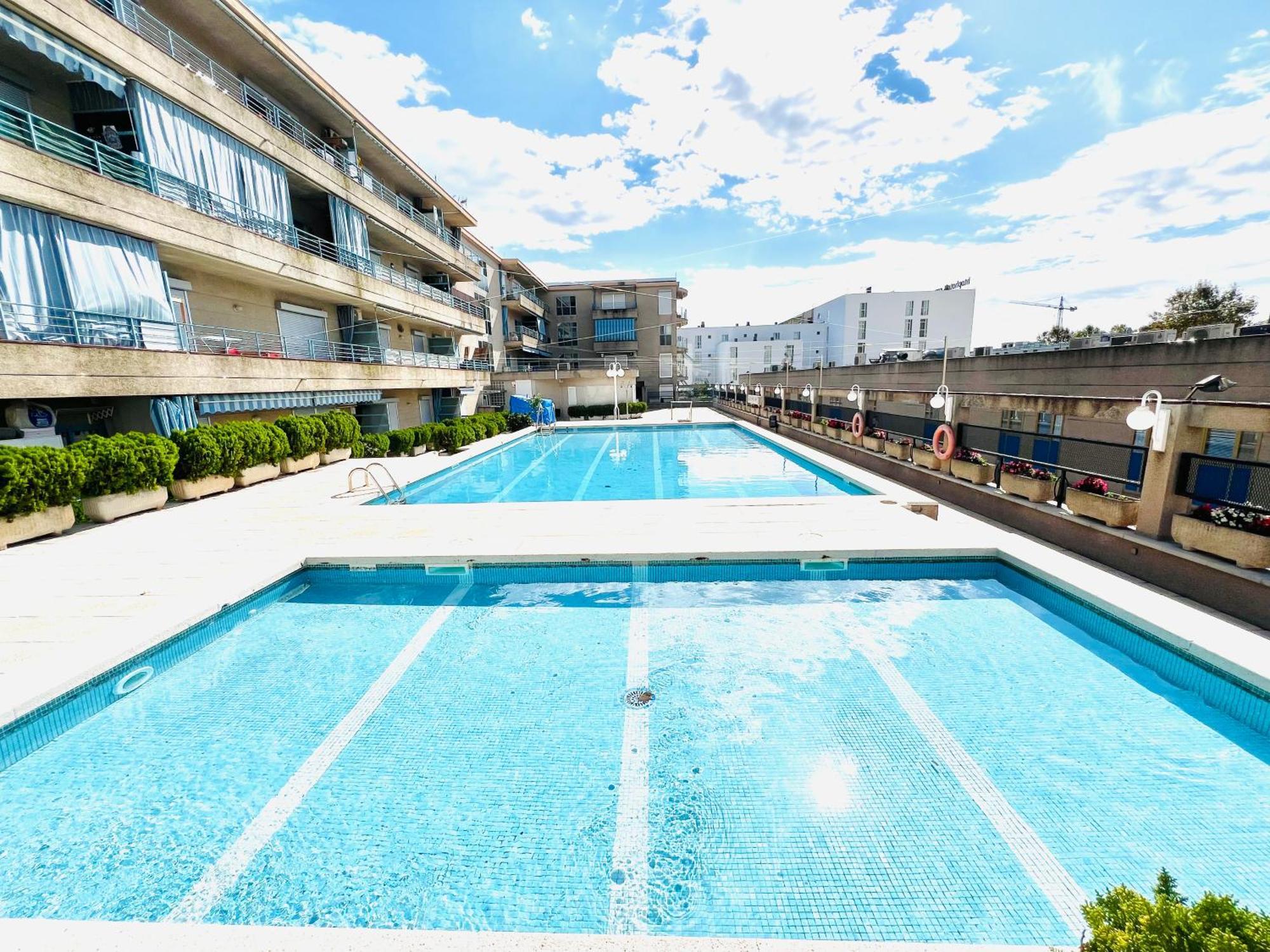 Apartamento con Balcón y Piscina Platja d'Aro Exterior foto