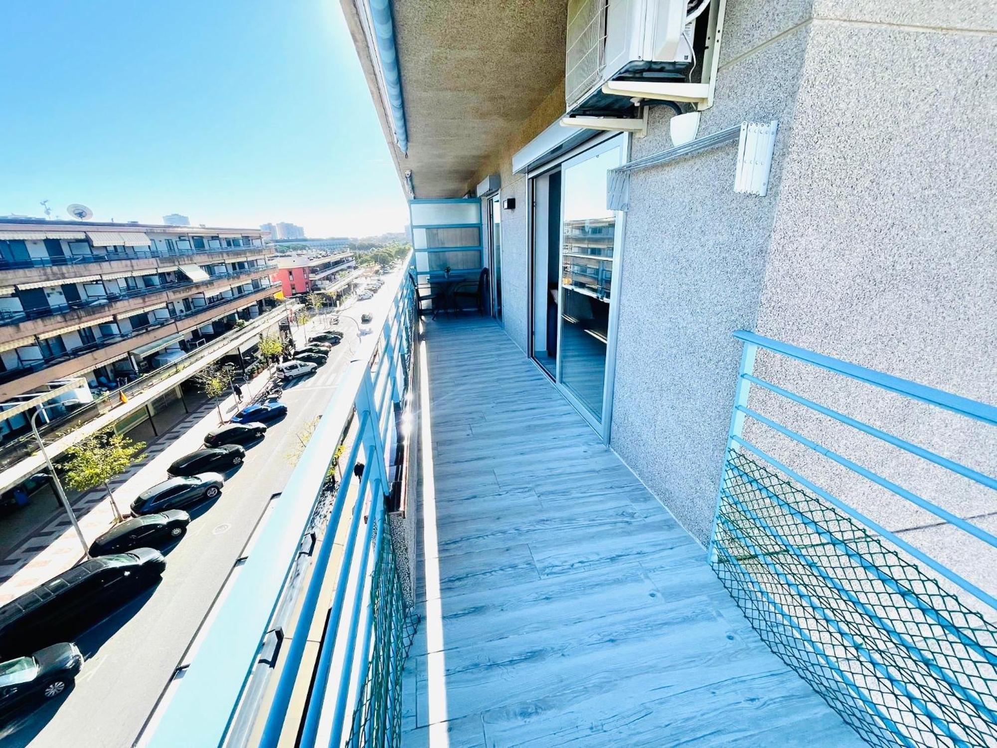 Apartamento con Balcón y Piscina Platja d'Aro Exterior foto